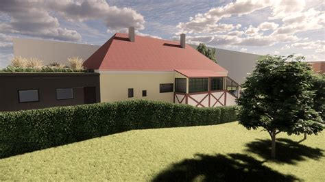 Vizualizácia zateplenia a modernizácie budovy