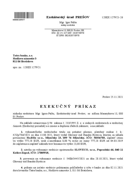 Súdny exekútor a vymáhanie pohľadávok