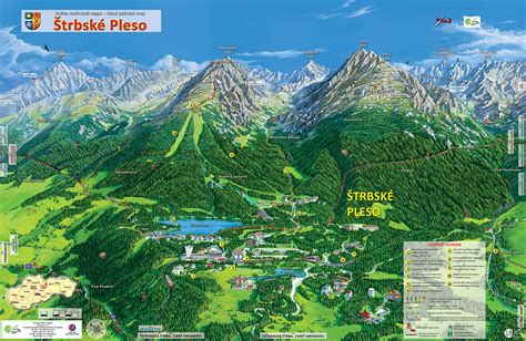 Mapa ozubnicovej trate Štrba - Štrbské Pleso