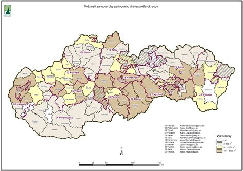 Mapa zdrojov palivového dreva