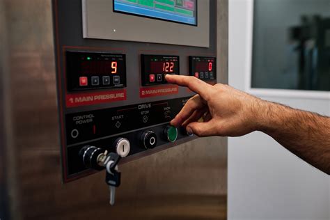 Ukážka digitálneho ovládacieho panela ultrazvukovej čistiacej vane