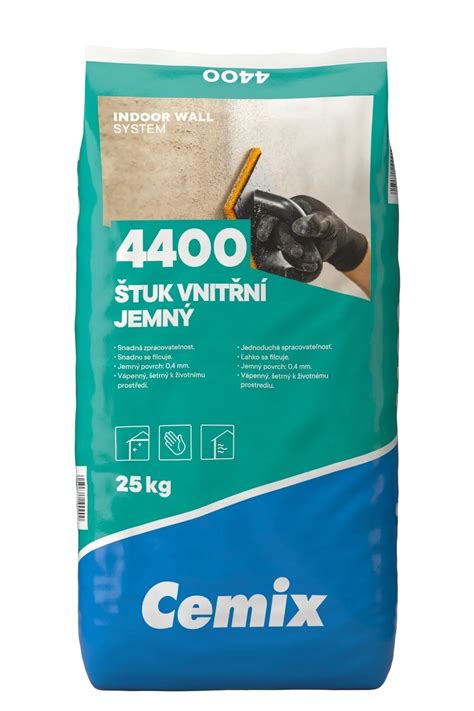 Obal produktu Cemix 4400 štuk vnútorný jemný