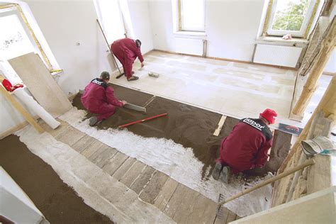 Suchý podsyp pod podlahu