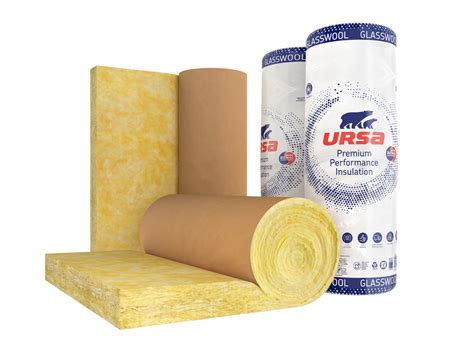 Balenie minerálnej izolácie URSA GLASSWOOL DF 39 Silver v rolke
