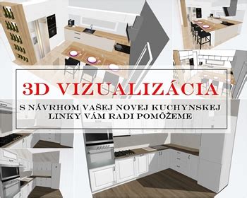 Vizualizácia hotovej kuchynskej zostavy