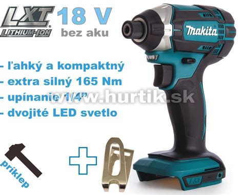Makita DTD152Z akumulátorový rázový uťahovač