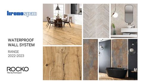 Ukážka rôznych dekorov Rocko Wall System