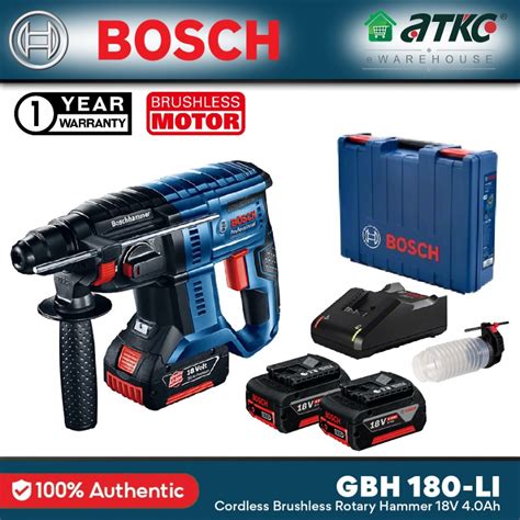 Bosch GBH 180-LI Professional v akcii