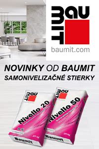 Produkty Baumit pre vyrovnanie podláh