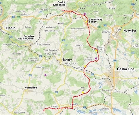 Mapa Hlbokej cesty a okolitých historických a rekreačných lokalít