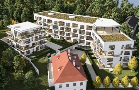 Moderný bytový komplex s detailom fasády