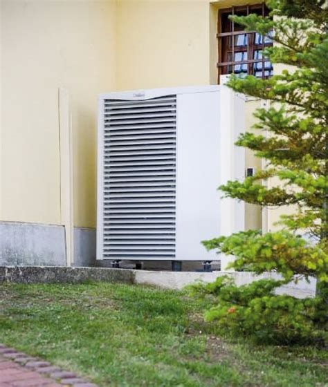 Tepelné čerpadlo inštalované pri kostole v Skalke
