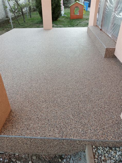 Štruktúra kamienkového koberca