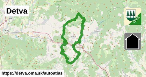 Mapa polohy Stavebniny DETVA v Detve