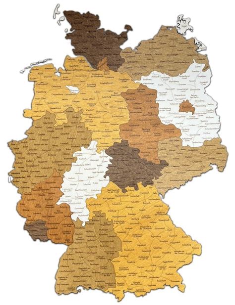 Mapa Nemecka s vyznačenými regiónmi s vysokým dopytom po stavebných prácach