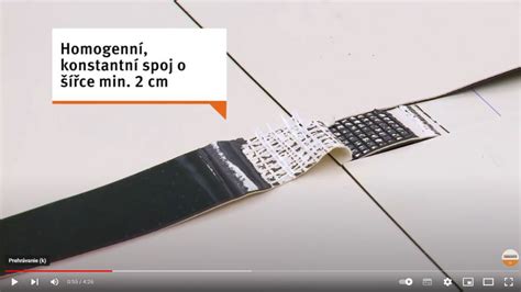 ukážka zvárania spojov strešnej fólie