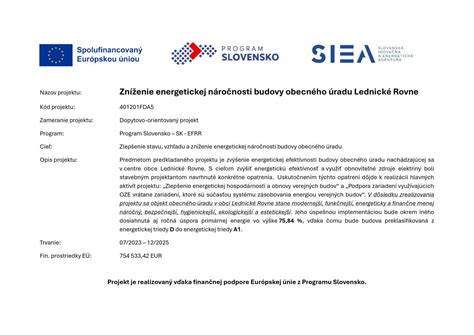 schéma zateplenia a energetickej obnovy budovy