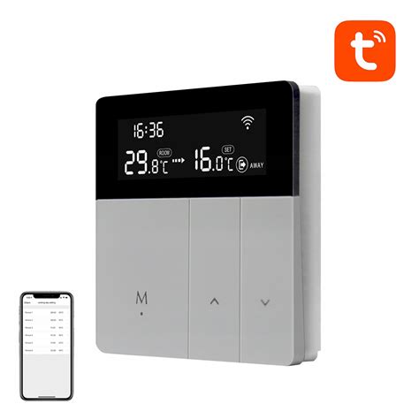 Ukážka rozhrania mobilnej aplikácie pre inteligentný termostat