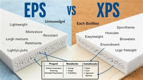 Porovnanie štruktúry EPS a XPS polystyrénu
