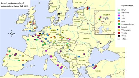 Mapa demonštračných závodov PolyStyreneLoop v Európe
