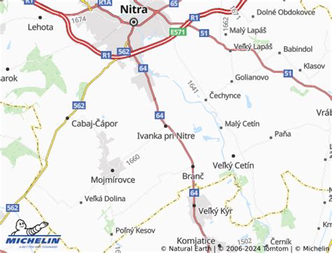 Mapa stavebných firiem a dodávateľov materiálov v regióne Ivanka pri Nitre