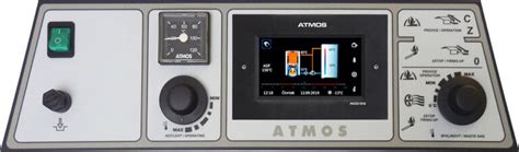 Moderná dotyková elektronická regulácia ATMOS ACD 03