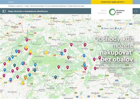 mapa stavebných obchodov v regióne Krosno