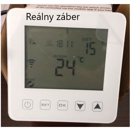 Smart termostat pre zónovú reguláciu podlahového kúrenia