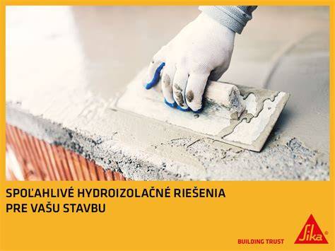 Schéma hydroizolačných systémov Sika