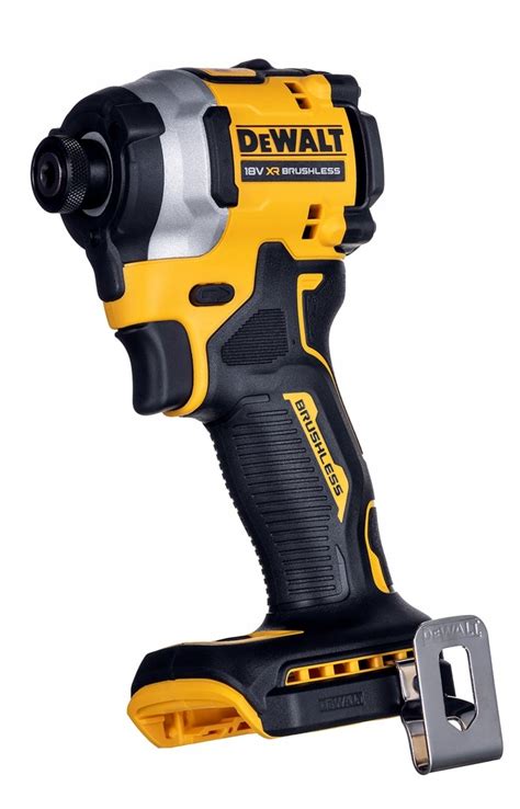 Detailný pohľad na akumulátorový rázový uťahovák DeWalt