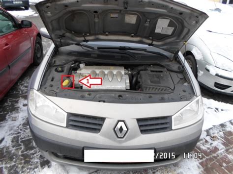 Umiestnenie predradného odporu v Renault Megane 2