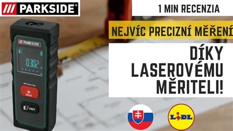 Laserový merač vzdialenosti Parkside PLEM 20 A4
