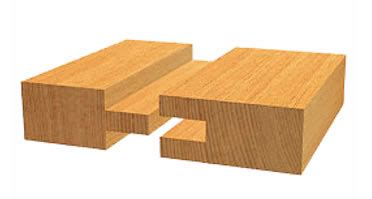 Detail spoja vodoodolnej laminátovej podlahy