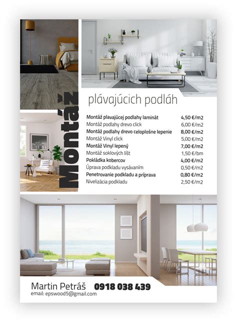 Návrhy a ukážky plávajúcich podláh