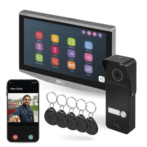 Videovrátnik s klávesnicou a RFID čítačkou