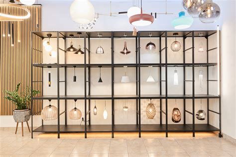 Interiér showroomu stavebnin