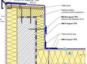 Detail kotvenia hydroizolačnej fólie