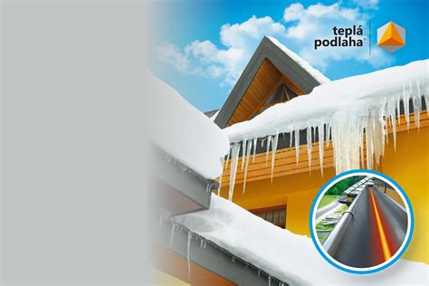 Systém ochrany odkvapov pred námrazou