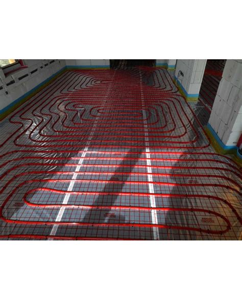 Vizualizácia podlahového vykurovania