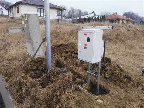 Uloženie kábla a uzemnenie elektrickej prípojky
