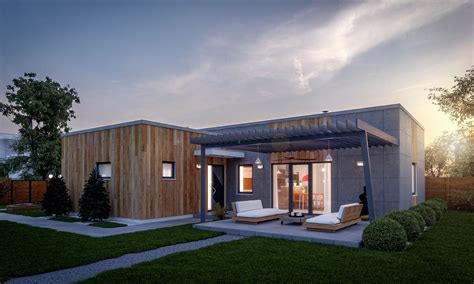 Moderné rodinné domy s valbovou strechou