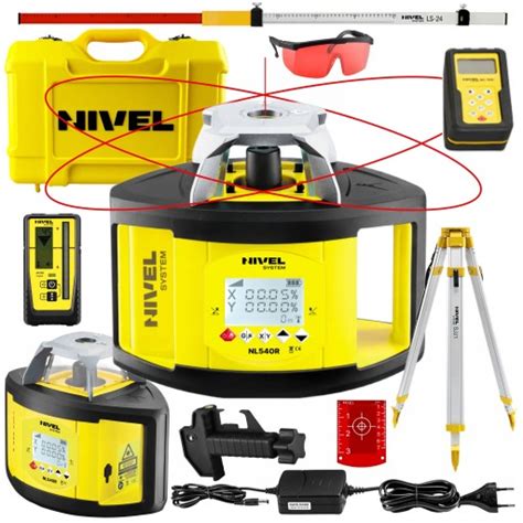 Využitie rotačného lasera pri stavbe