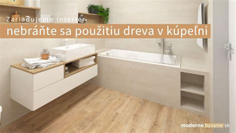 kombinácia drevených prvkov a betónového obkladu v kúpeľni