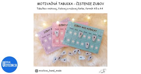 tabuľka rozstupu zubov podľa typu materiálu