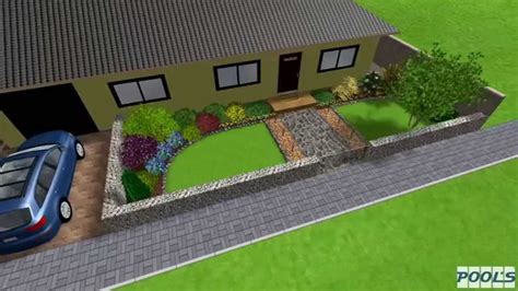 Návrh chodníkov okolo domu