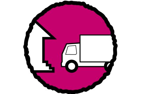 Ikona prepravnej služby a možnosti vyzdvihnutia v predajni