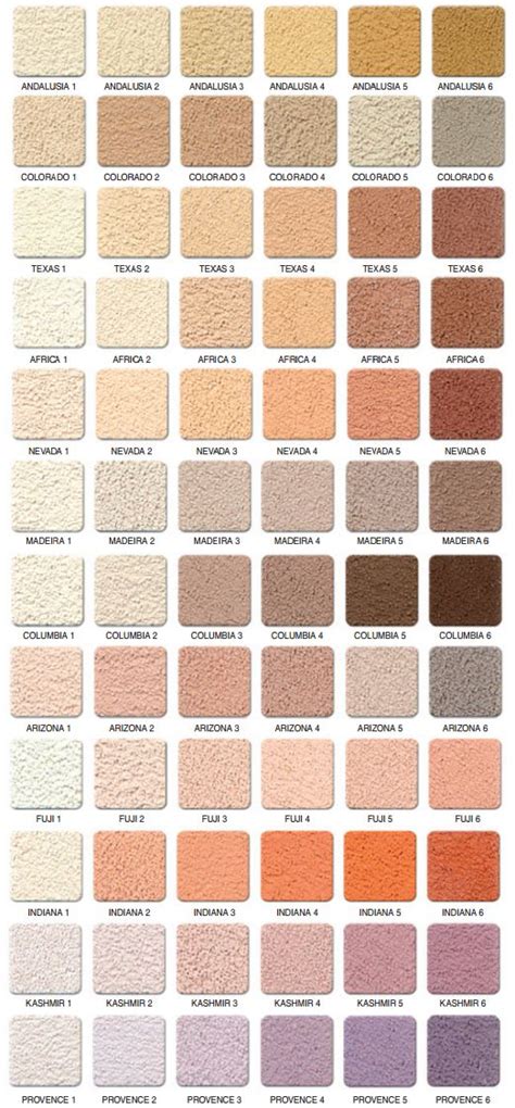 Farebná škála Ceresit Colours of Nature