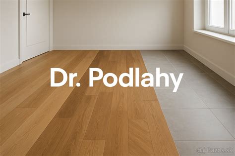 Ilustrácia rôznych typov podláh spojených prechodovou lištou