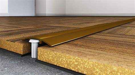 Náčrt montáže prechodovej lišty