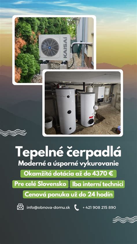 Tabuľka porovnania typov tepelných čerpadiel